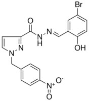 N 5 BROMO 2 HYDROXYBENZYLIDENE 1 4 NITROBENZYL 1H PYRAZOLE 3