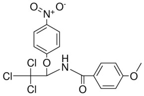 4 METHOXY N 2 2 2 TRICHLORO 1 4 NITRO PHENOXY ETHYL BENZAMIDE