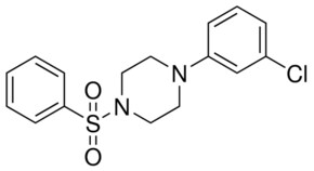 1 3 CHLOROPHENYL 4 PHENYLSULFONYL PIPERAZINE AldrichCPR Sigma Aldrich