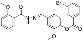 2 METHOXY 4 2 2 METHOXYBENZOYL CARBOHYDRAZONOYL PHENYL 3