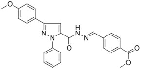 ME 4 2 3 4 MEO PH 1 PH 1H PYRAZOL 5 YL CARBONYL CARBOHYDRAZONOYL