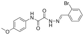 2 2 2 BROMOBENZYLIDENE HYDRAZINO N 4 METHOXYPHENYL 2 OXOACETAMIDE