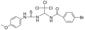 4 BROMO N 2 2 2 TRICHLORO 1 3 4 METHOXY PHENYL THIOUREIDO ETHYL