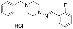 4 BENZYL N 2 FLUOROBENZYLIDENE 1 PIPERAZINAMINE HYDROCHLORIDE