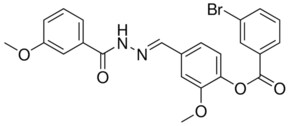 2 METHOXY 4 2 3 METHOXYBENZOYL CARBOHYDRAZONOYL PHENYL 3