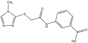 Methyl H Triazol Ylsulfanyl Acetylamino Benzoic Acid