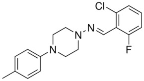 N 2 CHLORO 6 FLUOROBENZYLIDENE 4 4 METHYLPHENYL 1 PIPERAZINAMINE