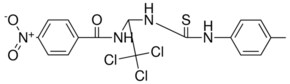 4 NITRO N 2 2 2 TRICHLORO 1 3 P TOLYL THIOUREIDO ETHYL BENZAMIDE