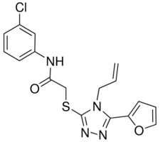 Allyl Furyl H Triazol Yl Thio N Chlorophenyl