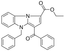 3 BENZOYL 4 BENZYL 4H BENZO D PYRROLO 1 2 A IMIDAZOLE 1 CARBOXYLIC ACID