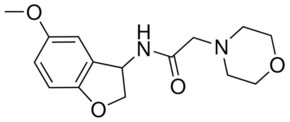 N 5 METHOXY 2 3 DIHYDRO 1 BENZOFURAN 3 YL 2 4 MORPHOLINYL ACETAMIDE