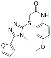 Furyl Me H Triazol Yl Thio N Methoxyphenyl