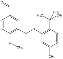 Tert Butyl Methoxyphenoxy Dihydroxyphenyl Ethanone