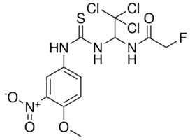 2 F N 2 2 2 TRICHLORO 1 3 4 MEO 3 NITRO PHENYL THIOUREIDO ETHYL