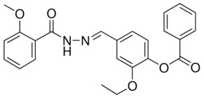 2 ETHOXY 4 2 2 METHOXYBENZOYL CARBOHYDRAZONOYL PHENYL BENZOATE