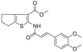 METHYL 2 2E 3 3 4 DIMETHOXYPHENYL 2 PROPENOYL AMINO 5 6 DIHYDRO