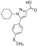 1 Cyclohexyl 5 4 Methylsulfanyl Phenyl 1H Pyrazole 3 Carboxylic Acid