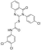 2 3 4 CHLOROPHENYL 4 OXO 3 4 DIHYDRO 2 QUINAZOLINYL SULFANYL N 3