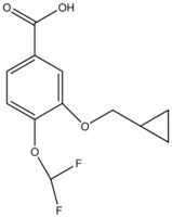 Cyclopropylmethoxy Difluoromethoxy Benzoic Acid