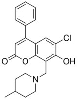 6 CHLORO 7 HYDROXY 8 4 METHYL PIPERIDIN 1 YLMETHYL 4 PHENYL CHROMEN 2