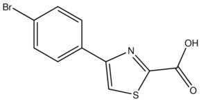 Bromophenyl Thiazole Carboxylic Acid