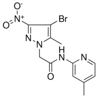 2 4 BROMO 5 METHYL 3 NITRO PYRAZOL 1 YL N 4 METHYL PYRIDIN 2 YL