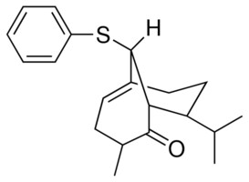 9 ISOPROPYL 3 METHYL 10 PHENYLSULFANYL BICYCLO 4 3 1 DEC 5 EN 2 ONE