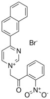 Naphthyl Nitrophenyl Oxoethyl Pyrimidin Ium Bromide