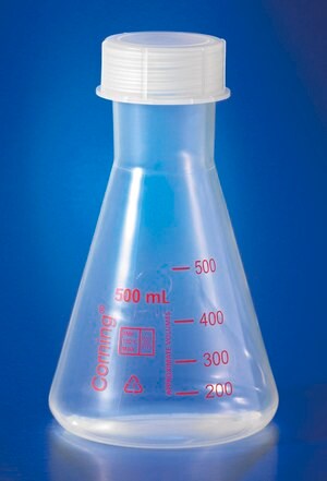 Corning Narrow Mouth Erlenmeyer Flask Reusable Capacity 100 Ml Polymethylpentene With Gl 40 Pp Screw Cap Sigma Aldrich