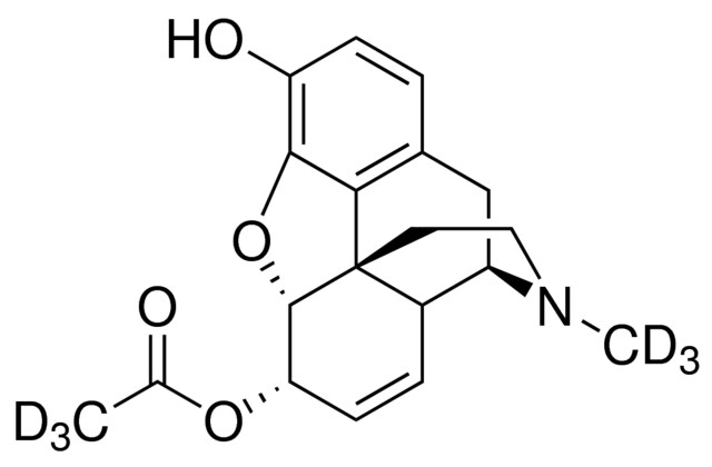 6-Acetylmorphine-d6 solution 1.0 mg/mL in acetonitrile, ampule of 1 mL ...