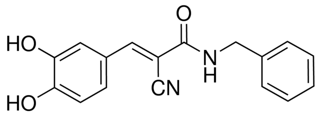 Tyrphostin AG 490, solid | T3434-5MG | SIGMA-ALDRICH | SLS