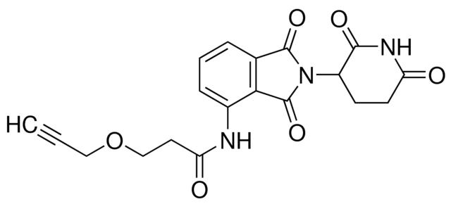 POMALIDOMIDE-PEG1-ALKYNE | 901523-50MG | SIGMA-ALDRICH | SLS