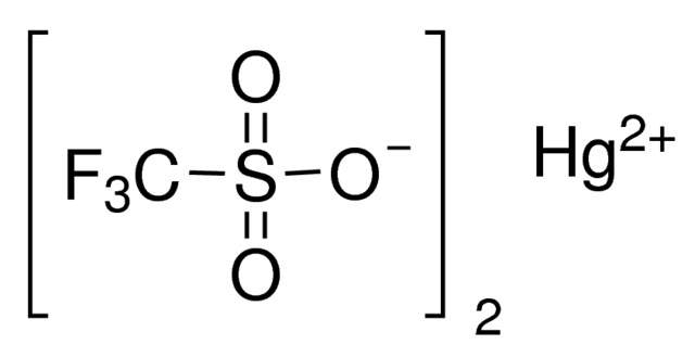 Mercury(II) trifluoromethanesulfonate ≥95% trace metals basis | Sigma ...