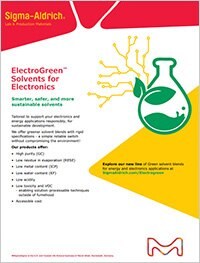 ElectroGreen™ Solvents for Electronics flyer