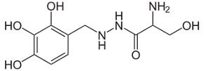 Chemical structure of Benserazide