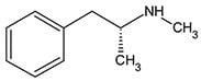 Structure of L-Methamphetamine