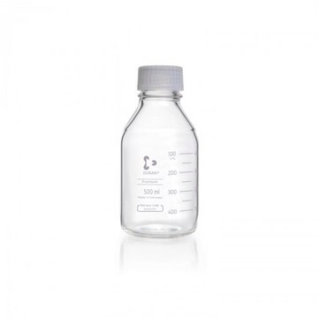 Duran&#174; premium bottle, complete with pouring ring and screw cap capacity 500&#160;mL