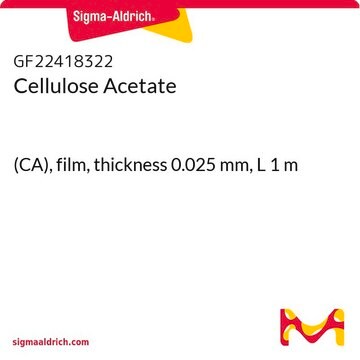 Cellulose Acetate (CA), film, thickness 0.025&#160;mm, L 1&#160;m