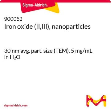 氧化铁(II,III)，纳米颗粒 30&#160;nm avg. part. size (TEM), 5&#160;mg/mL in H2O