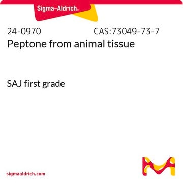 Peptone from animal tissue SAJ first grade