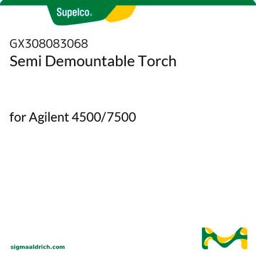 Semi Demountable Torch for Agilent 4500/7500