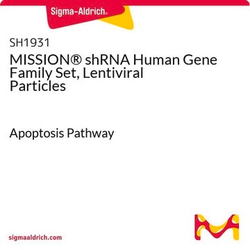 MISSION&#174; shRNA Human Gene Family Set, Lentiviral Particles Apoptosis Pathway