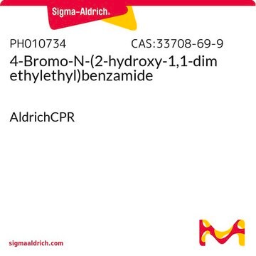 4-Bromo-N-(2-hydroxy-1,1-dimethylethyl)benzamide AldrichCPR