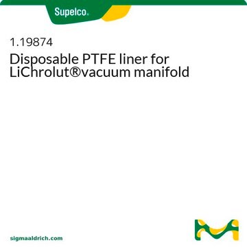 Disposable PTFE liner for LiChrolut&#174;vacuum manifold