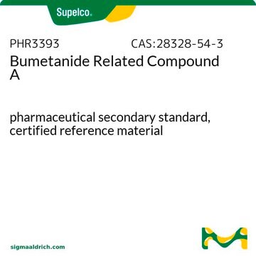 Bumetanid-verwandte Verbindung&nbsp;A pharmaceutical secondary standard, certified reference material