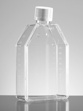 Corning&#174; Falcon&#174; Cell Culture Flask capacity 150&#160;mL, straight neck, graduated, 10 &#8209; 200&#160;mL, cap, white plug seal