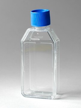 Corning&#174; Falcon&#174; Cell Culture Flask capacity 50&#160;mL, canted neck, graduated, 5 &#8209; 50&#160;mL, cap, blue vented