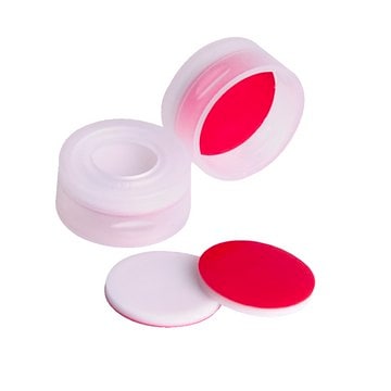 Wheaton&#174; Microliter Snap Caps With Septa natural PTFE/silicone cap