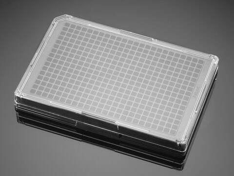 Corning&#174; BioCoat&#8482; Collagen I Microplate well size 384&#160;wells, flat bottom clear black wells, sterile, lid