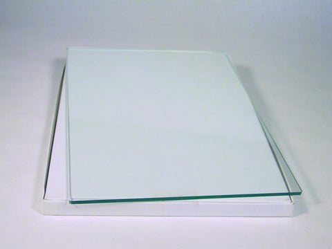 GE glass plates size 18 x 24 cm